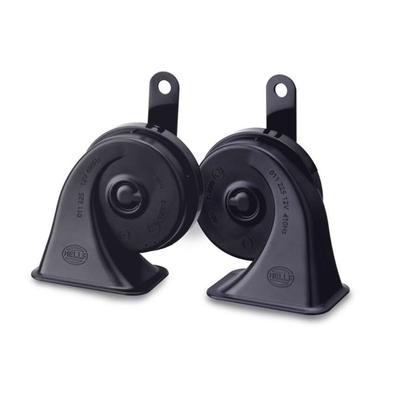 [Made by HELLA, Germany] MIDNIGHT BLACK TWIN TONE HORN SET 3FH 011 225-111 [Parallel Import]