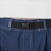 Adidas Solid Color Belted Woven Track Pants Men Bottoms Blue HM7470