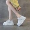 Thick-soled Heightening Little White Shoes Children's Autumn New Small Lightweight Casual Sports Shoes Look Thin