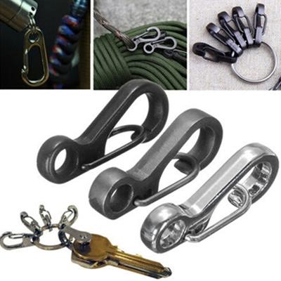 10x Mini SF Carabiner Climbing Backpack Spring Clasps Keychain Bottle Hooks
