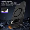 2 In 1 Heavy Armor Rugged Magnetic Matte Phone Case for Google Pixel 9 8 Pro XL 8A Magsafe Wireless Charging Armor Protection Shockproof Cover