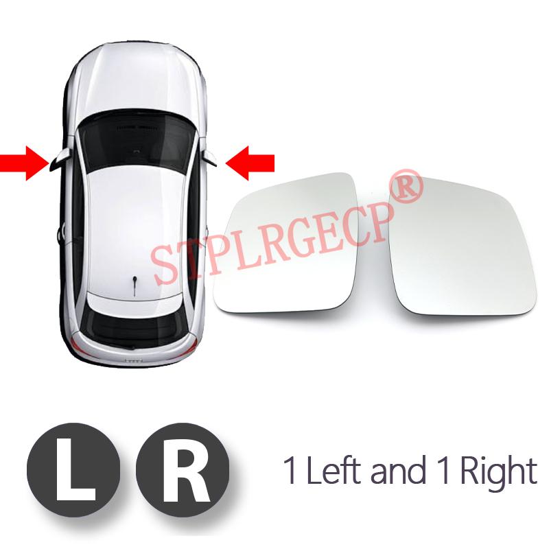 For Fiat Fiorino Qubo 2008-2021 Nemo Bipper Left or Right Mirror Heated Door Side Glass Wing Mirror Lens Rear View Replacement