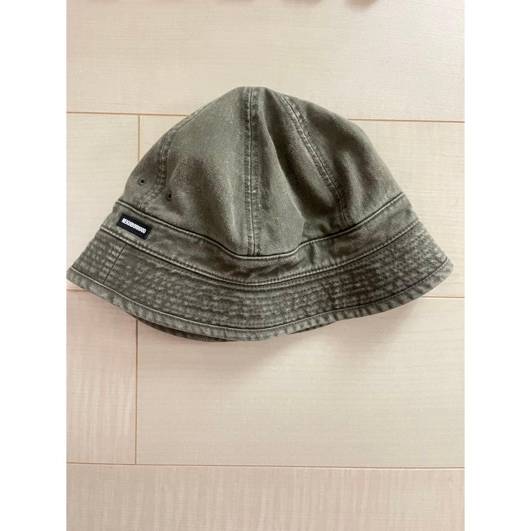 Used NEIGHBORHOOD Bucket Hat Khaki L size