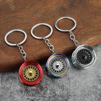 Võtmehoidja lahe 3D mitmevärviline autoosade auto võtmehoidja ripats seljakoti ornament