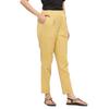 Digital Shopee Women Cotton Trouser Pant For Women | Girls Formal Casual Daily Party Office Wear Beige