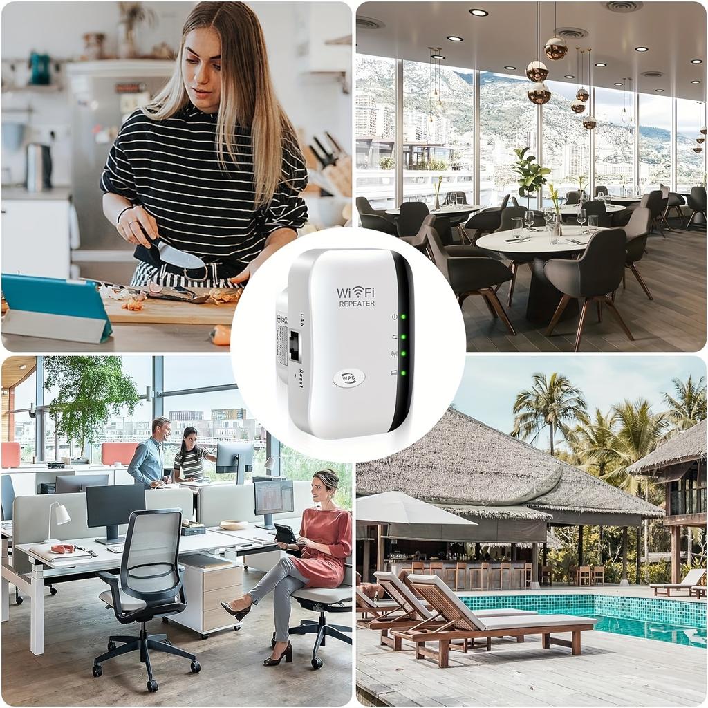 300Mbps WiFi Repeater WiFi Extender Amplifier WiFi Booster WiFi Signal 802.11N Long Range Wireless WiFi Repeater Access Point AP