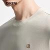 DIKENI Men's Tech Cool-Feel Color-Block Waffle Knit T-Shirt