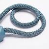 Magnetic Cube Curtain Tiebacks - No-Drill Decorative Ropes