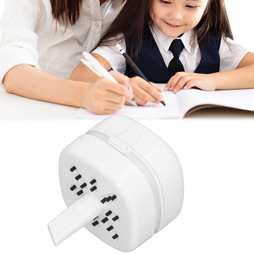 Desktop Vacuum Easy USB Charging Nylon Brush Practical Nozzle Desk Vacuum for Family
