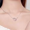 Barbie necklace [Original design] Cute dolphin, elegant and high-end original debut, ins style love confession exquisite gift box, S925 ZJYXL-YS-109