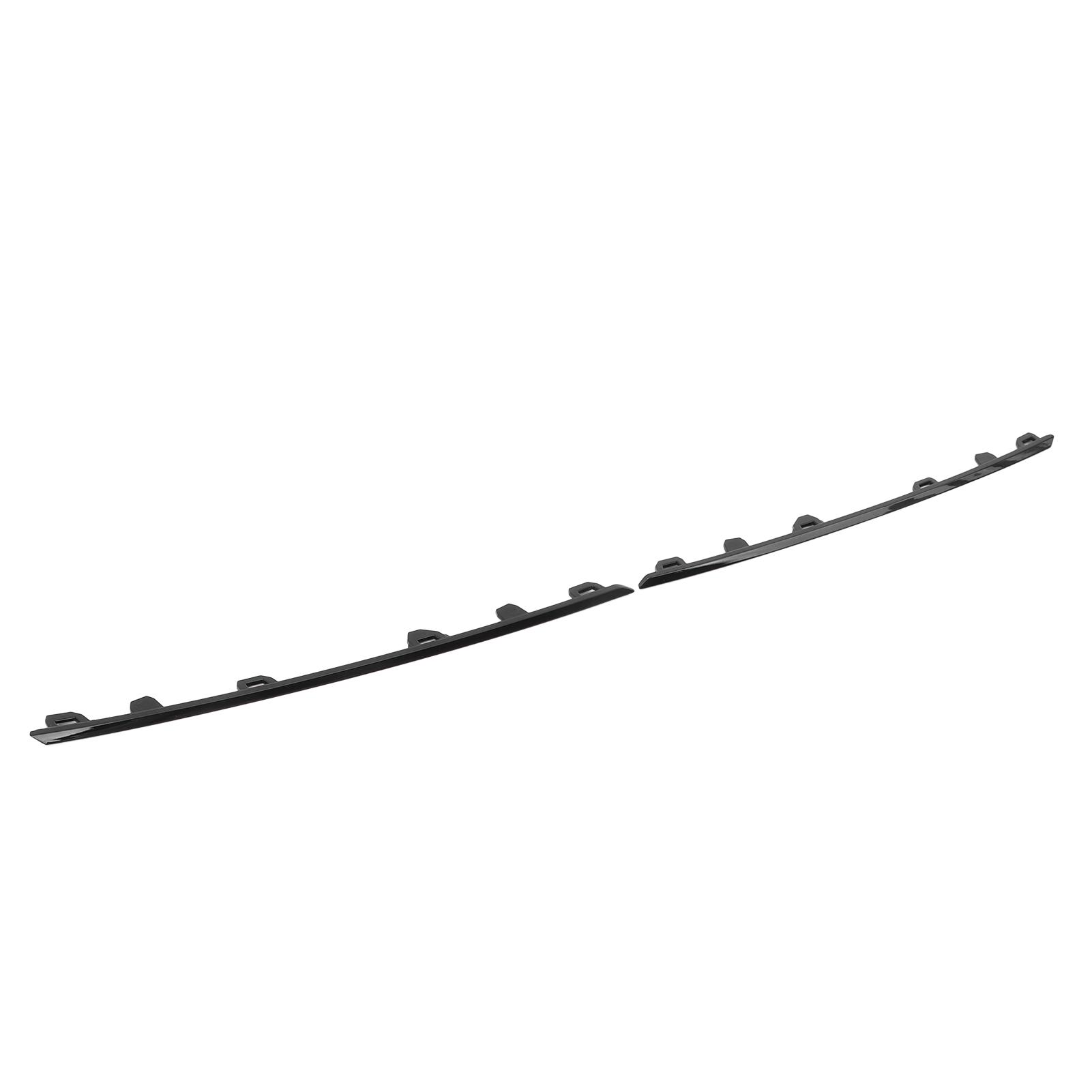 Moulure de Grille de Pare-chocs Avant Garniture Noir Brillant Remplacement V Avant Restylage 2020-2023