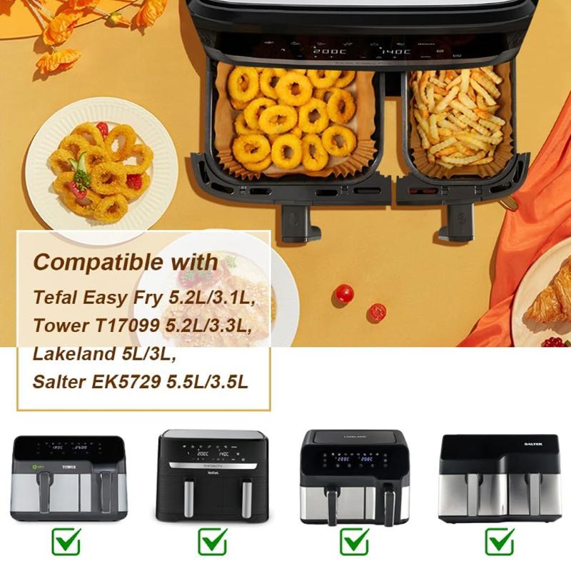 Air Fryer Liners Disposable Paper Liners Non Stick Parchment
