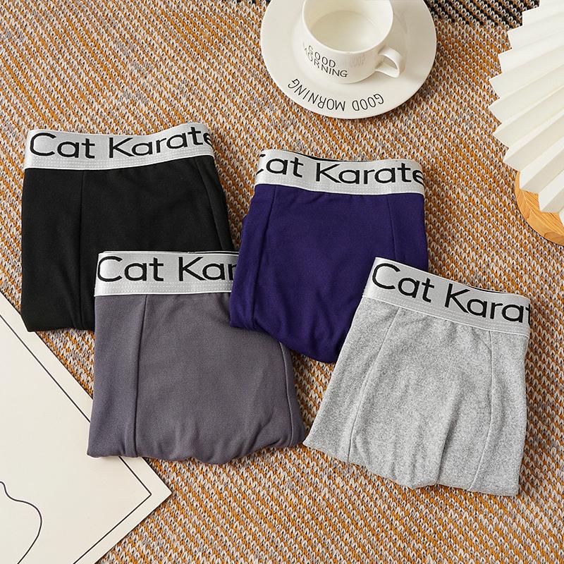 Boxers pour Homme Lettre Sous-vêtements Culottes Confortables Caleçons Shorts Cadeaux Sexy Pour Homme