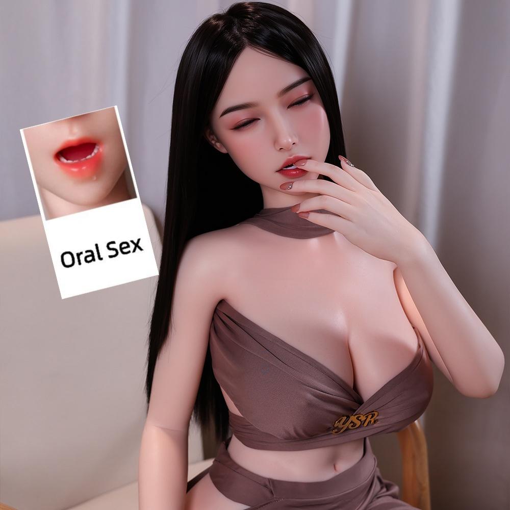 Men's Sex Doll Head Silicone Oral Sex Sleeping Beauty With Mouth Masturbation Cup Real Skin Feel Erotic Sex Toy