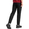 Fila A.P. Series Minimalist Brand Logo Fashion Comfortable Knitted Straight Leg Casual Pants Men Bottoms Deep-Black A11M511604F-BK