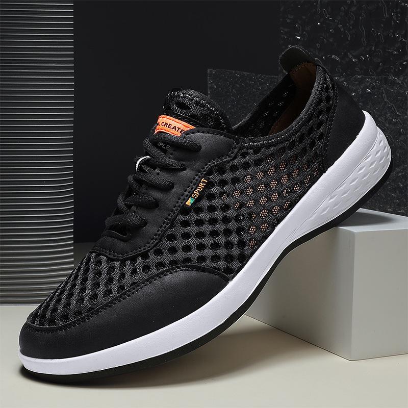 Men Shoes Casual Breathable Lightweight Sports Shoes for Men Outdoor Walking Tennis Sneakers Male Slip-on 2024