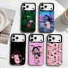 C-Courage the Cowardly D-Dog Phone Case For iPhone17,16,15,14,13,12,11 Plus,Pro Max Black Border Silver  Plated Cover