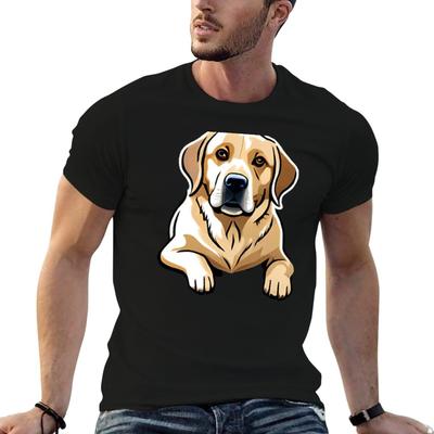 Sweet Labrador TShirt Comfortable Workout Short Sleeve Shirt