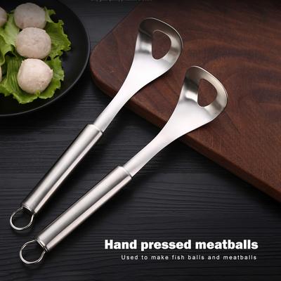 Stainless Steel Kitchen Meatball Maker Creative Non-stick Meat Ball Mould Spoon