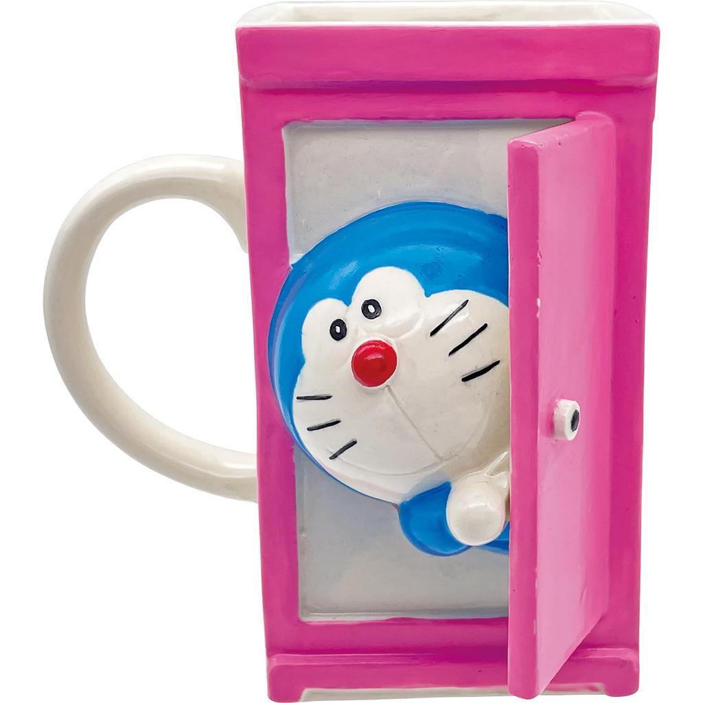 Anywhere Door 13 x 12 300 Doraemon Birthday SAN4760 "Doraemon" Mug, Approx. cm, ml, "I'm Doraemon" Tableware, Goods, Merchandise, Gift, White,