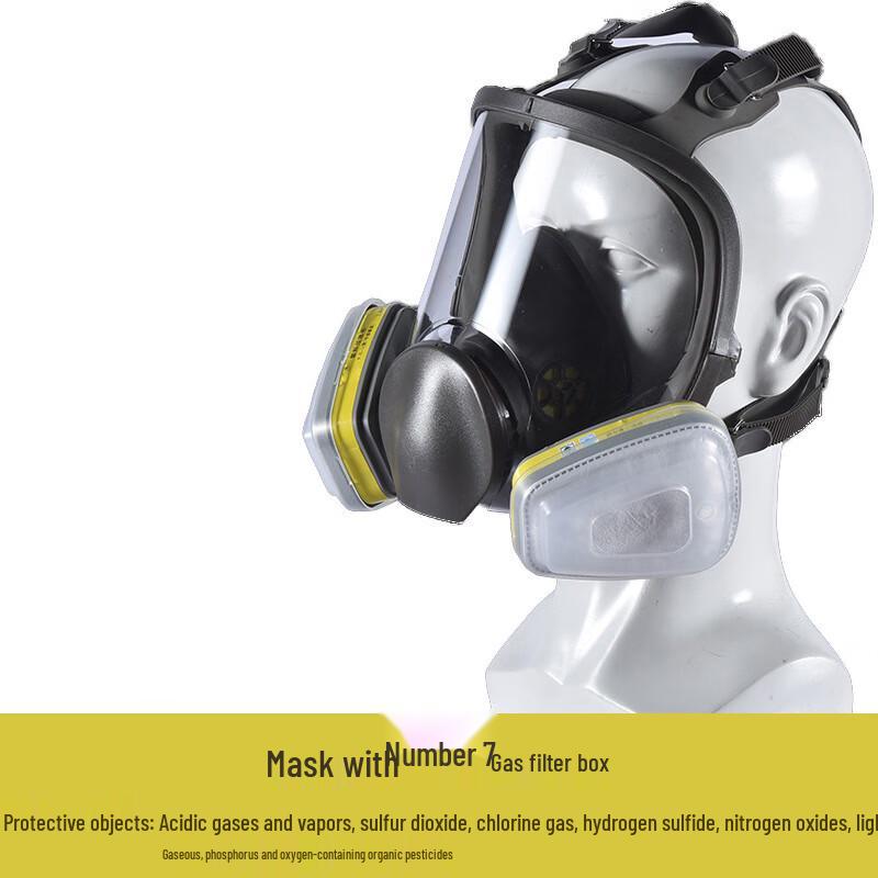 Longchan Full Face Chemical Respirator