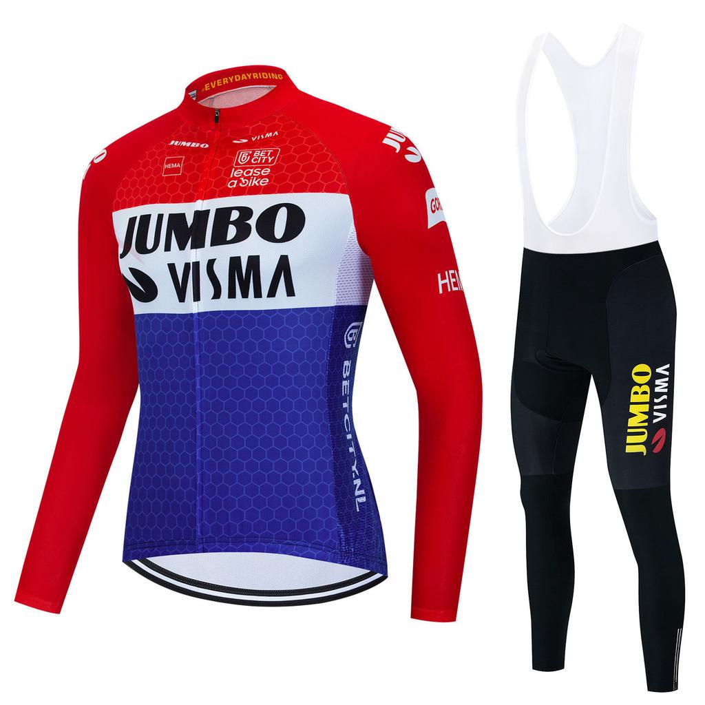 Autumn and Winter Long-sleeved Cycling Suit Men's and Women's Outdoor Mountain Bike Road Cycling Sports Clothing