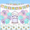 Cinnamonroll Birthday Banner And Balloons Decorative Items Suits For Kids Parties And Weddings