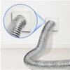 Exhaust Adapter Dryer Vent Connector All Necessary Hardware Included Double-layer Aluminum Foil Hose For Dryer Exhaust