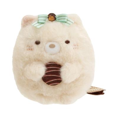 MO96701 Sumikko Gurashi Cafe Sumikko Chocolate Fair Tenori Plush Cat