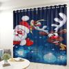 Christmas Curtains Bedroom Living Room Balcony Blackout Curtains Office Hotel Insulation Curtains