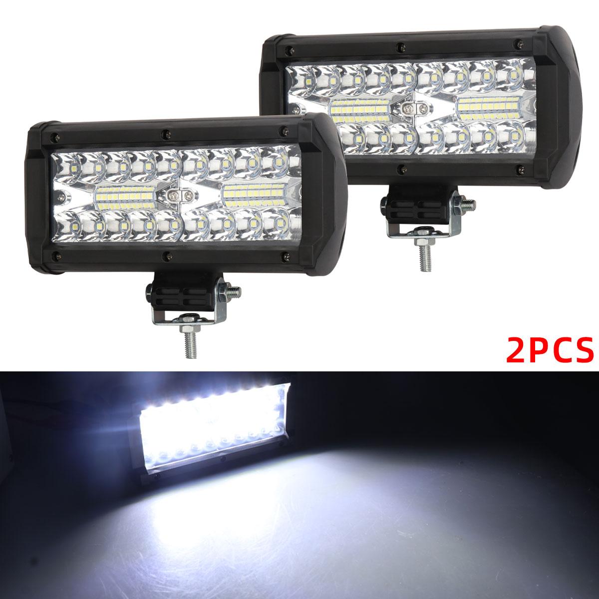 

2pcs Car Work Light LED Light Bar Spot Flood Beam 12V 24V Universal For Truck Car SUV 4x4 Boat SUV ATV UTV Driving Headlight 2pcs