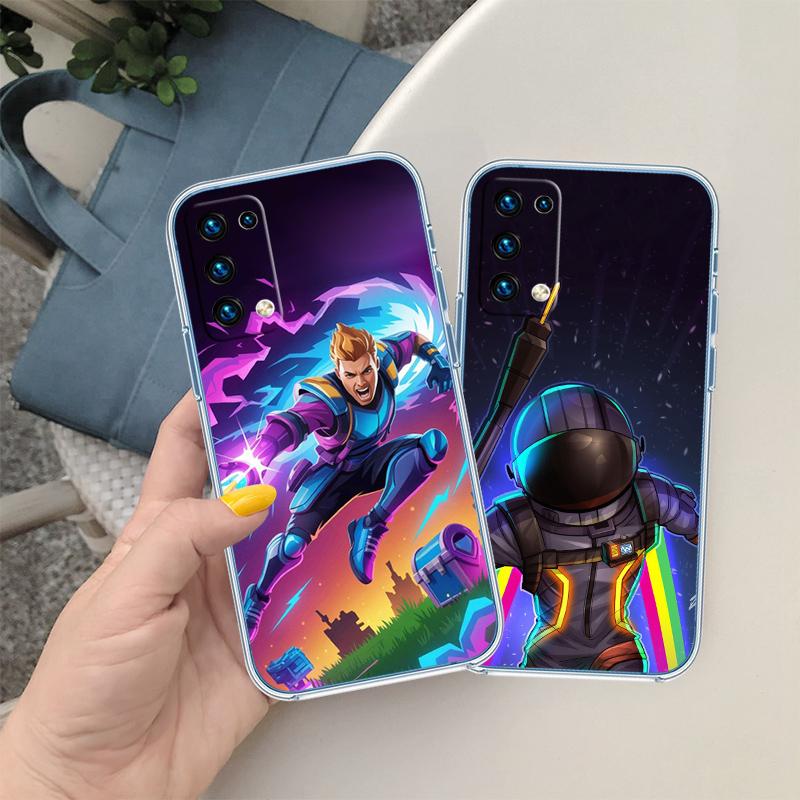 F-Fortnites-Poster Transparent Phone Case for Samsung Galaxy A04 A04S A14 A23 A34 A54 M23 M33 M52 M53