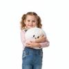 Cute Giant Dumpling Plush Pillow Soft PET Stuffed Squishy Toy Hug Companion Home Sofa Bed Decor Stress Relief Toy for Kids Adult