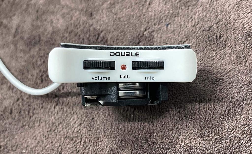 Double Active Pickup Piezo Microphone Active Power Jack Module for Ukulele A2U +