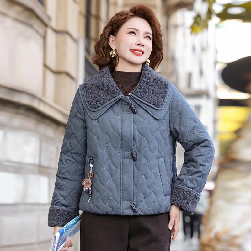Yalu Middle-Aged Women's Lightweight Cardigan Coat