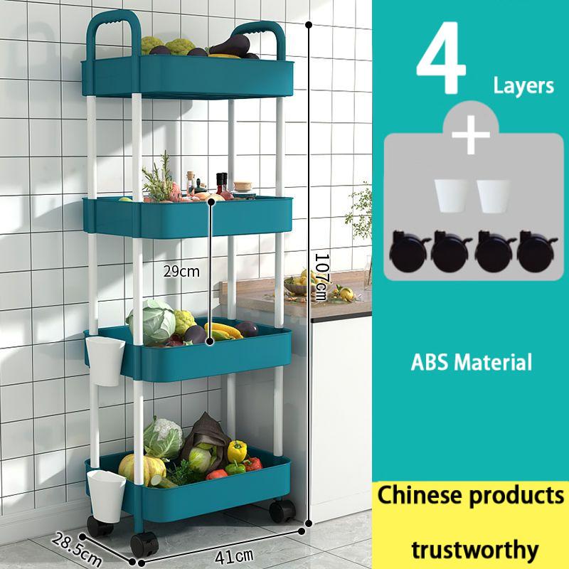 Купить Кухонная тележка Кухонная стойка для хранения Бытовая ...