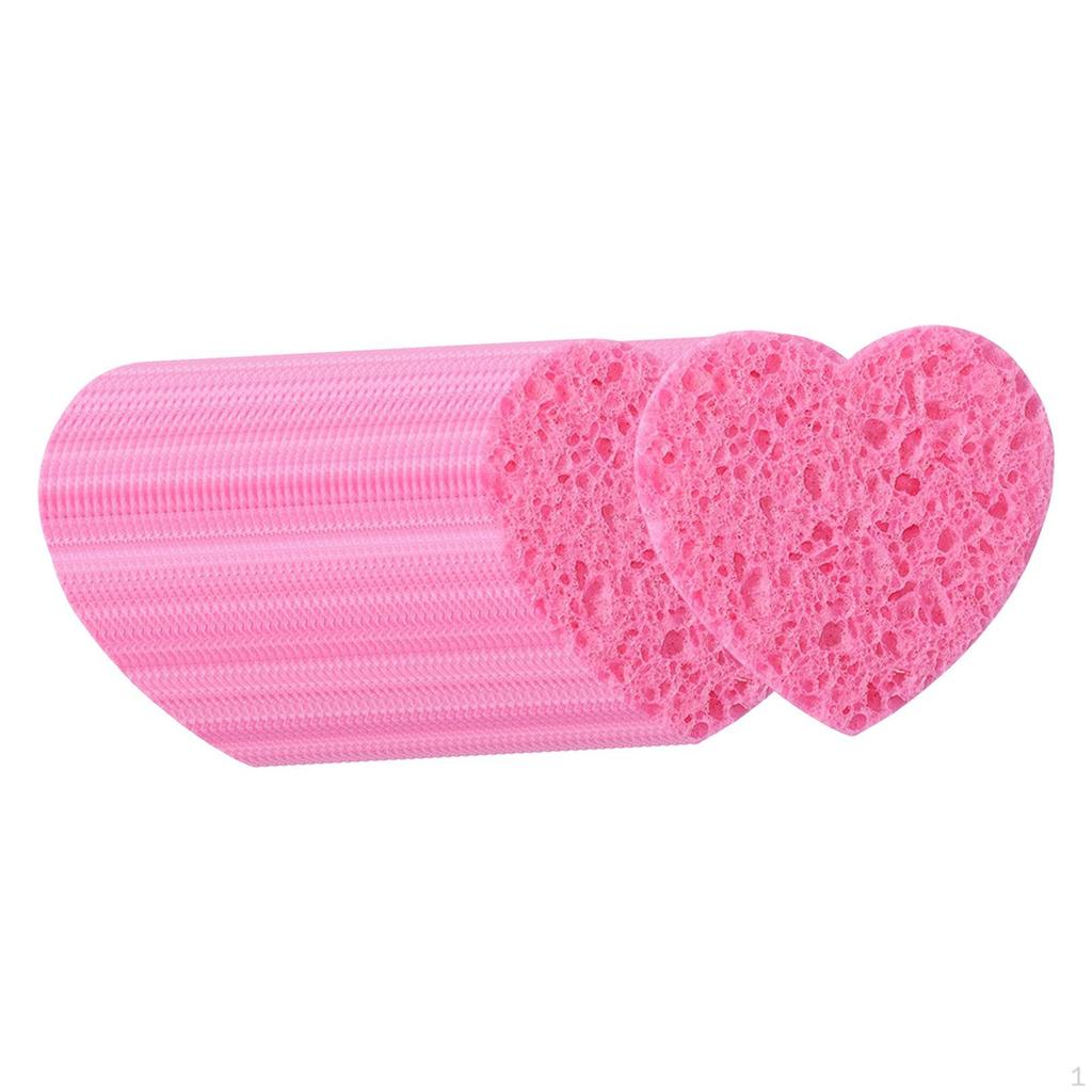 50 komprimierte Gesichtsreinigungsschwämme, Pads, entfernen sanft Make-up für Frauen und Mädchen