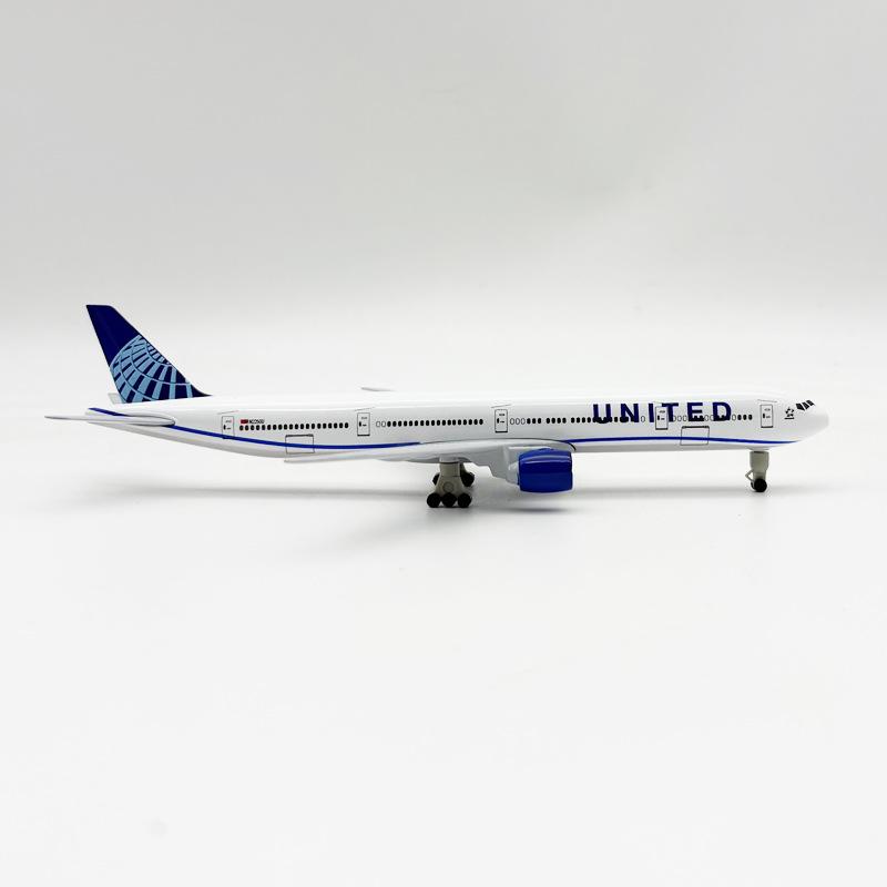 1/400 Maßstab Legierung Metall United Airway B777 20cm Diecast Flugzeugmodell United 777 Airways Flugzeugmodell Flugzeugmodell Spielzeug F Kind