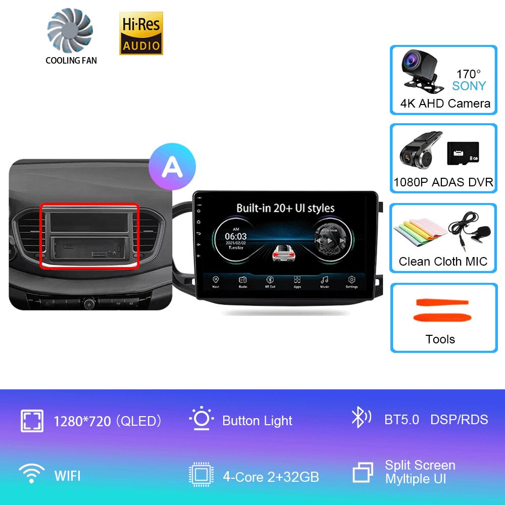 Android 14 For LADA Vesta NG 2025 Car Radio Multimedia Video Player Navigation stereo GPS No 2din 2 din dvd