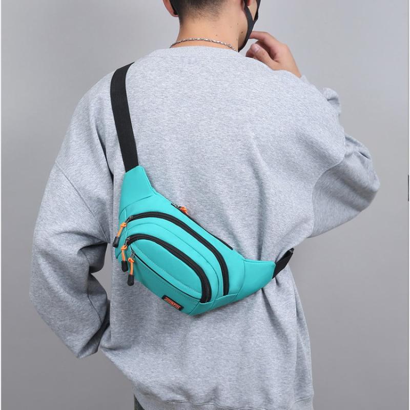 Mobil midjeveske for både menn og kvinner Multifunksjonell Stor kapasitet Anti-sprut Forretningsslitesterk