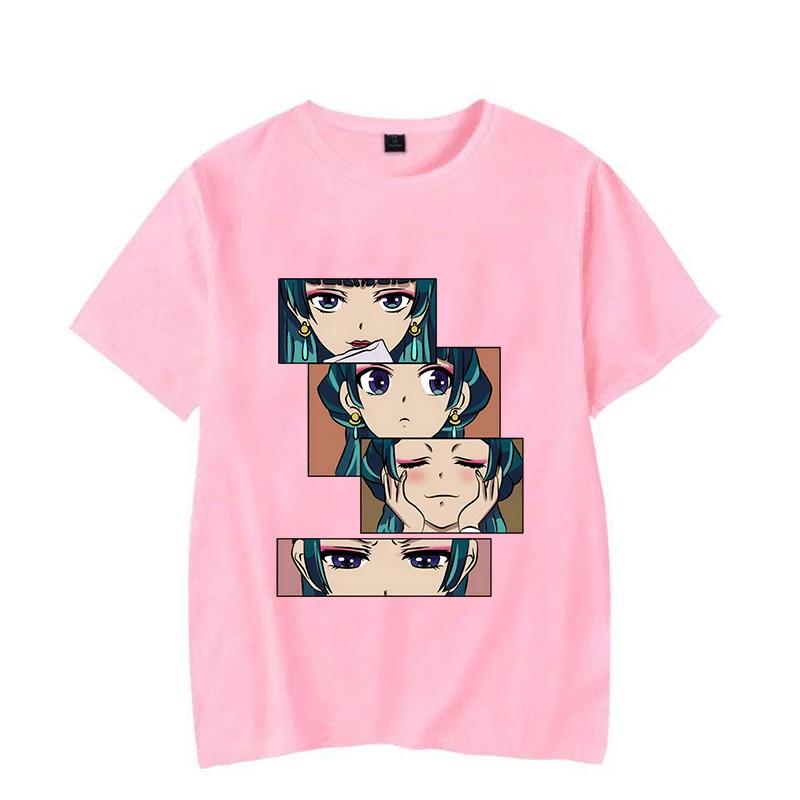 Hot The Apothecary Diaries Printed T-Shirts For Women Short Sleeve Funny Anime Maomao Round Neck Tee Shirt Casual Summer Tops