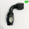 CEP Rubber Hose Nylon Braided Fuel Hose Rotary Joint Connection Adapter Kit AN4 AN6 AN8 AN10 AN12 Hose End Fittings
