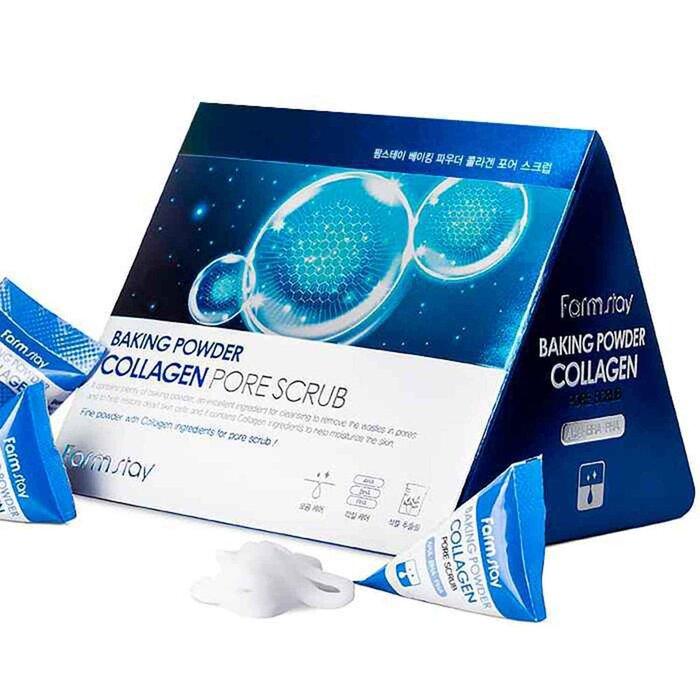 FARM STAY BAKING POWDER COLLAGEN PORE SCRUB