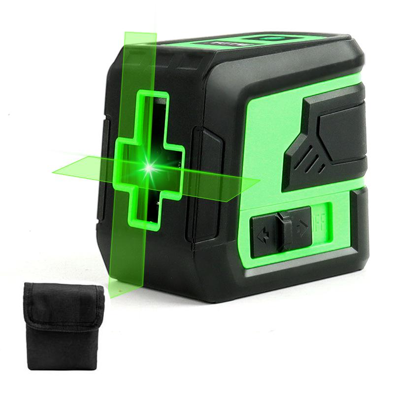 

Green Light 2-Line Outdoor Laser Level, Auto-Leveling Projector