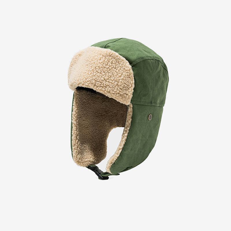 Winter Koreanischer Stil Wärme Ohrenschützer Mütze Outdoor Sport Skimütze Mode Warm Pilotenkappe Für Damen Und Herren