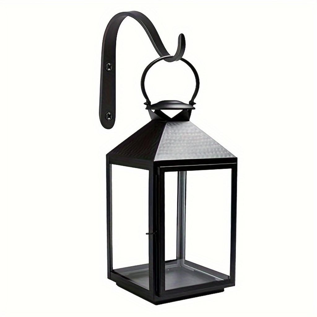 4pcs Of Wall Hooks For Hanging Flower Baskets And Clothes, - Versatile Hooks For Hanging Plants, And For Bird Feeders, Wind Chimes, And Sconces, U