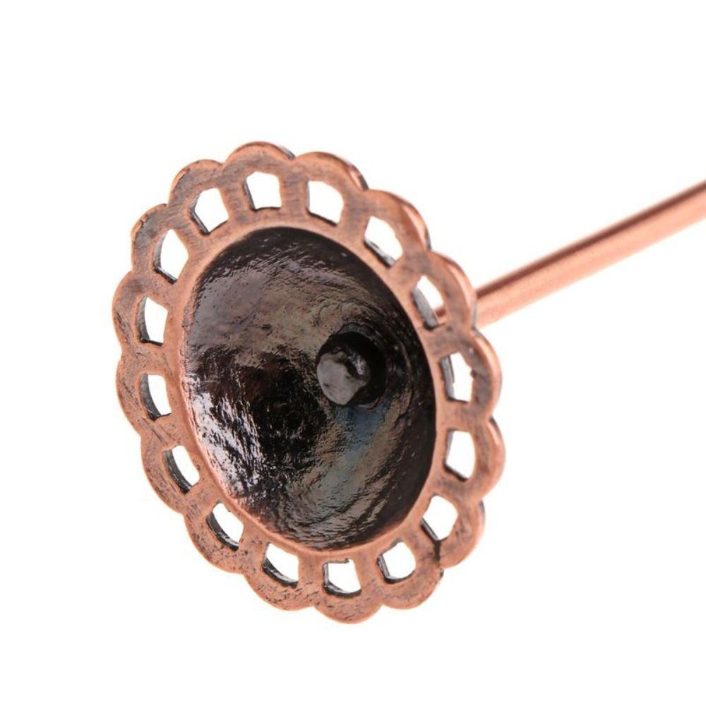 3Pcs/Set Metal Earrings Display Stand T-Shaped Necklace Organizer Rack  Counter