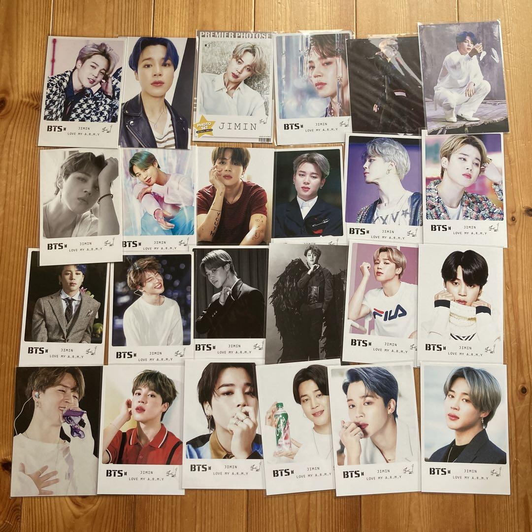 

[ВЖИВАНИЙ] BTS Jimin JIMIN Фото 48 Фотографій Продаються Окремо