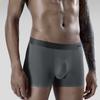 3 buc Lenjerie intimă fără cusături pentru bărbați Lenjerie intimă cu patru colțuri de culoare uni pentru bărbați Lenjerie intimă cu colț plat Toamnă și iarnă Lenjerie intimă respirabilă Boxer Brief