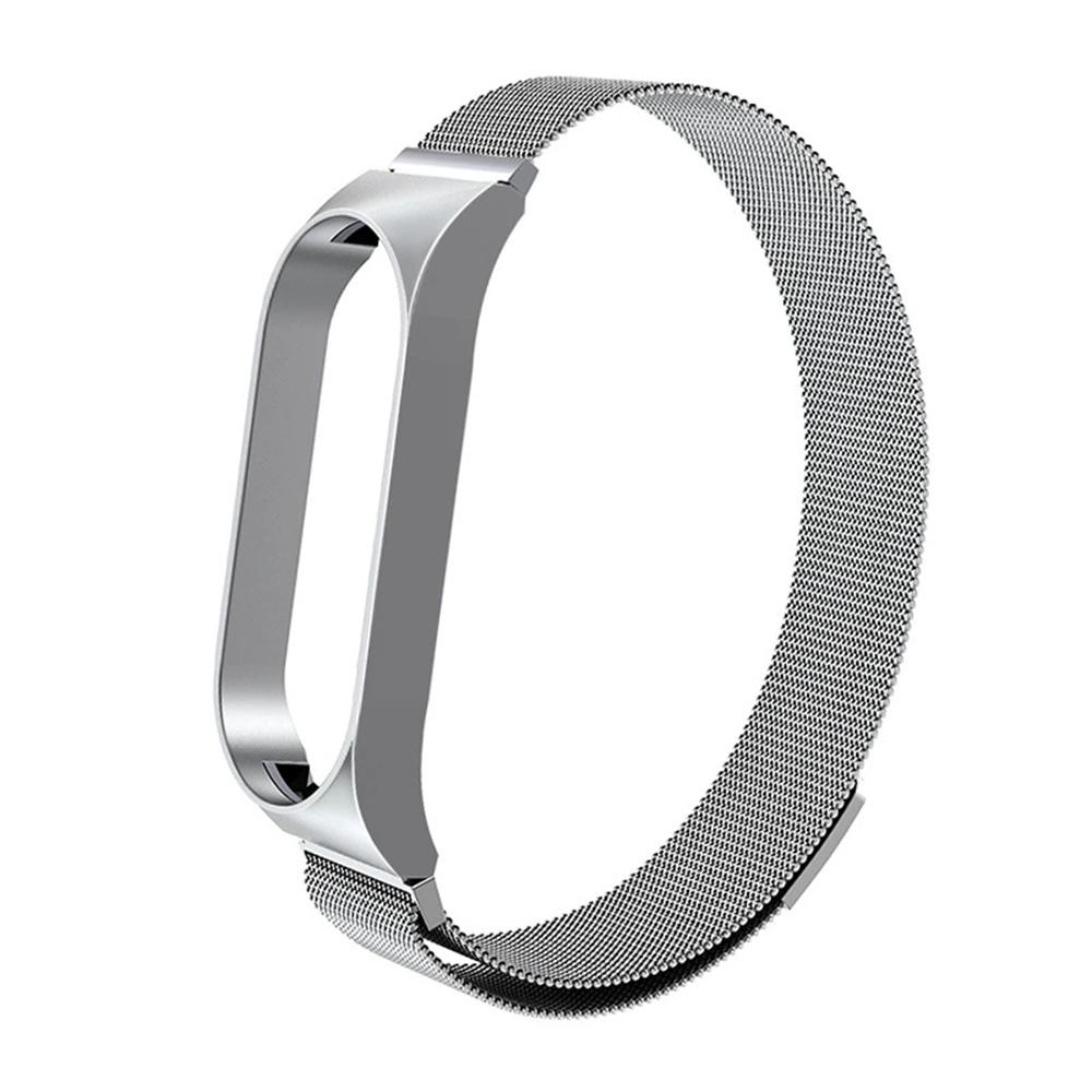 

Xiaomi Mi Band 7 6 5 version Milanese magnetic style smart bracelet replacement bracelet, with metal strap, suitable for the stainless steel strap Mi Band 7 слоновая кость